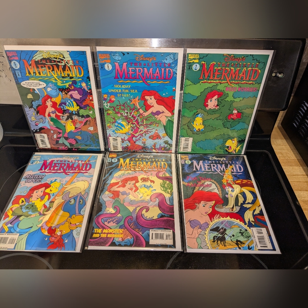Disney comics book xtra rare the little mermaid